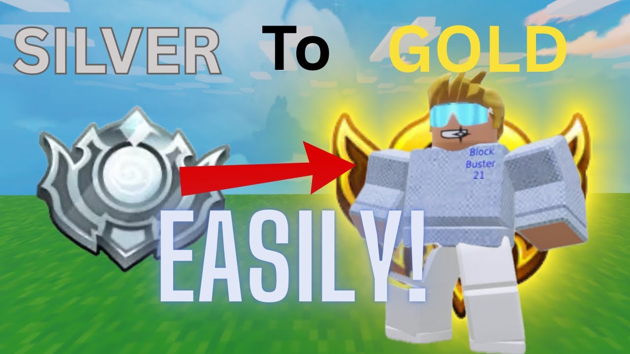 How to EASILY get GOLD RANK in season 13! (Roblox Bedwars)