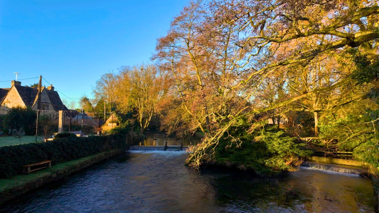 A Morning Winter Stroll Through 1,000 Year Old Ampney Crucis | Cotswolds Hidden Gem | Luxury Travel