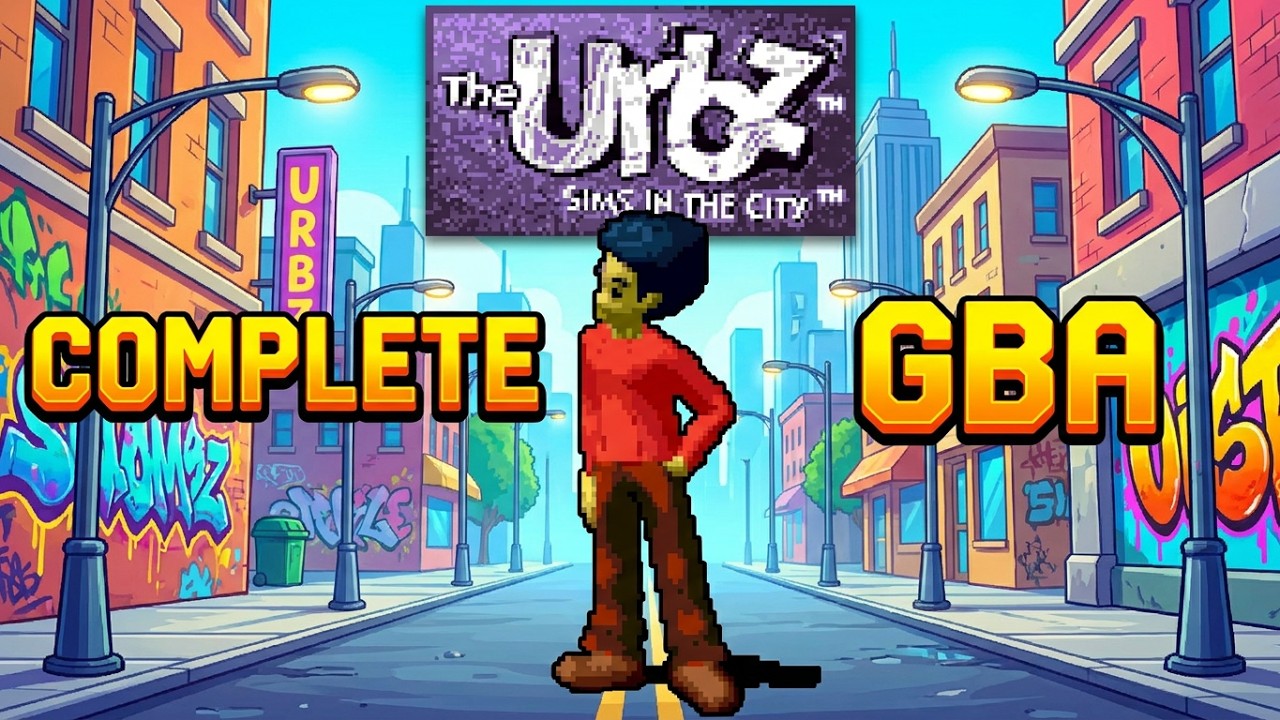 The Sims: Urbz In The City - GBA Complete Playthrough #49 (1/2)【Longplays Land】