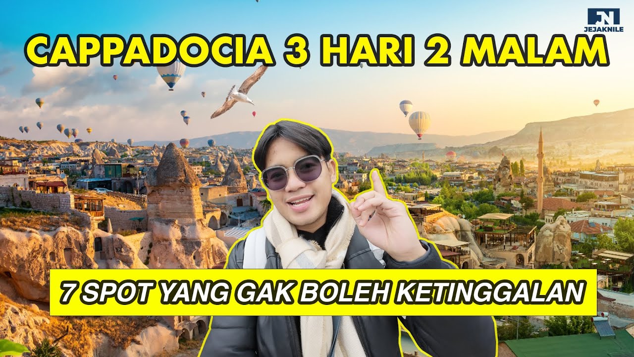 BACKPACKER 3 HARI 2 MALAM DI CAPPADOCIA 🇹🇷 KE MANA AJA⁉️