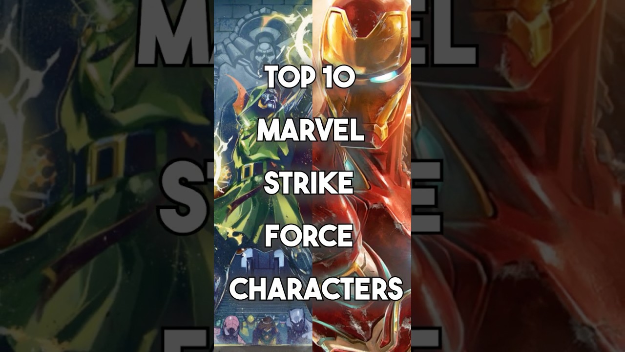 Top 10 Marvel Strike Force Characters | Iconic Pro