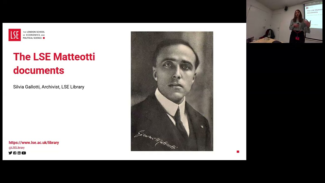 The murder of Giacomo Matteotti