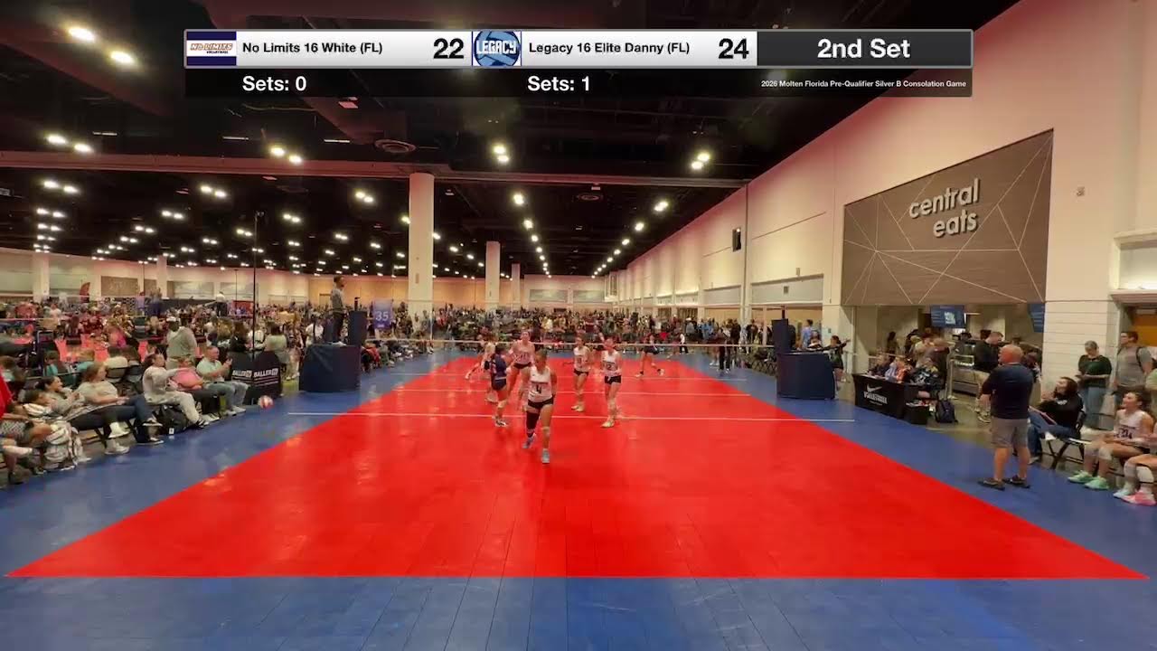 No Limits 16 White (FL) vs Legacy 16 Elite Danny (FL) #volleyball