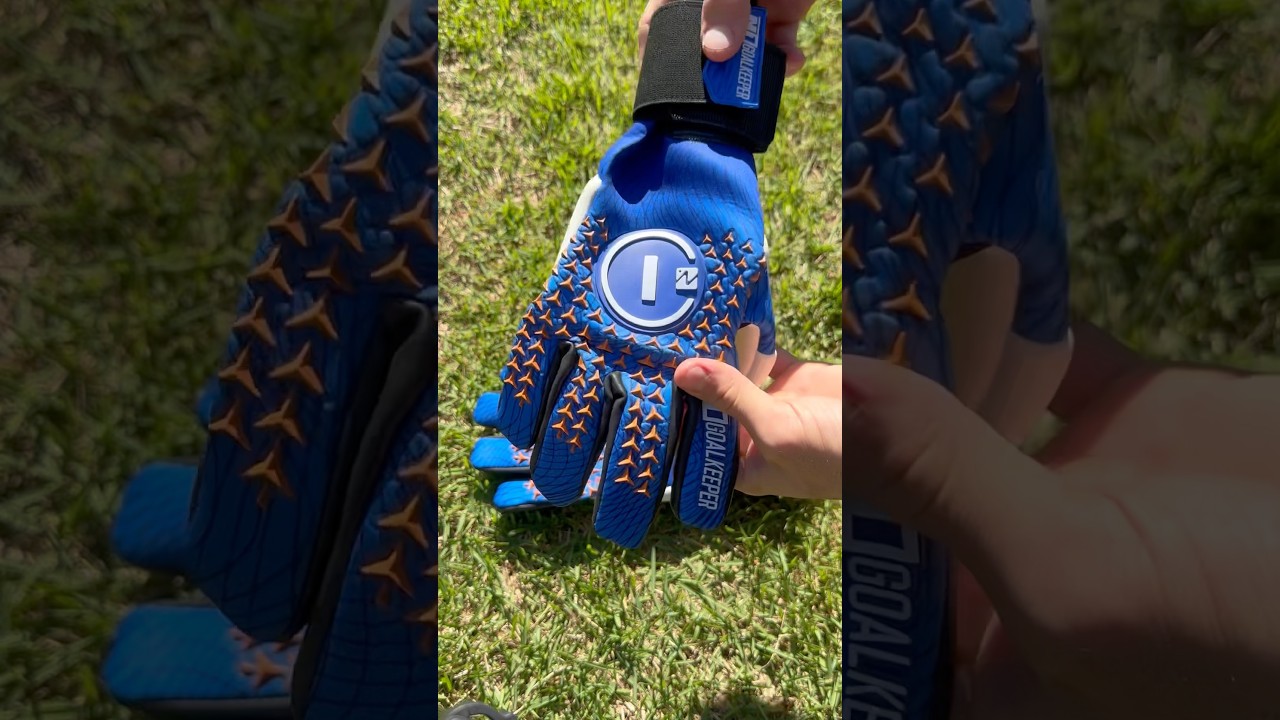 Grip Luva Scorpius 2.0 (azul e laranja) 