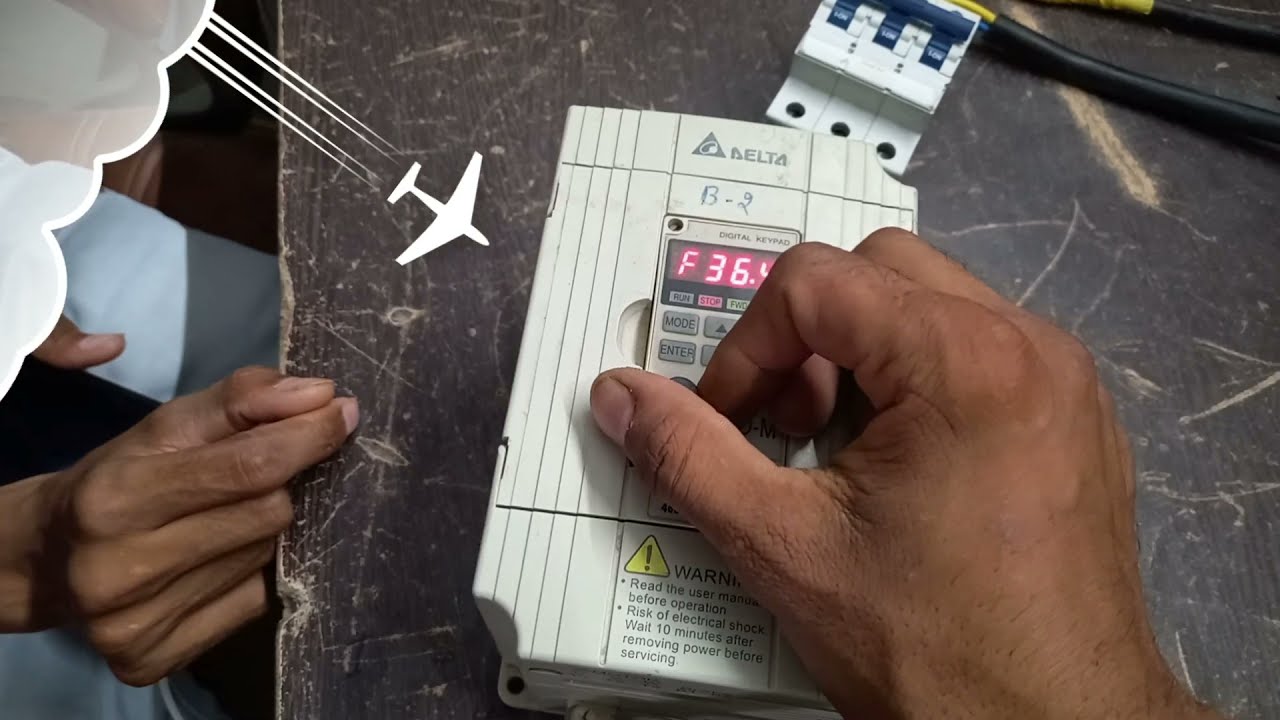delta modal vfd m peramitar information #ELECTRICALIDEAS#