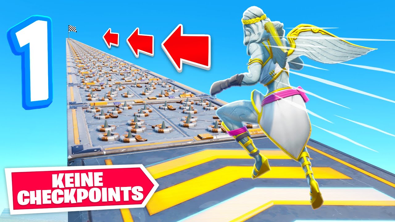 1 LEVEL Deathrun OHNE SPAWNPLATTFORMEN in Fortnite!