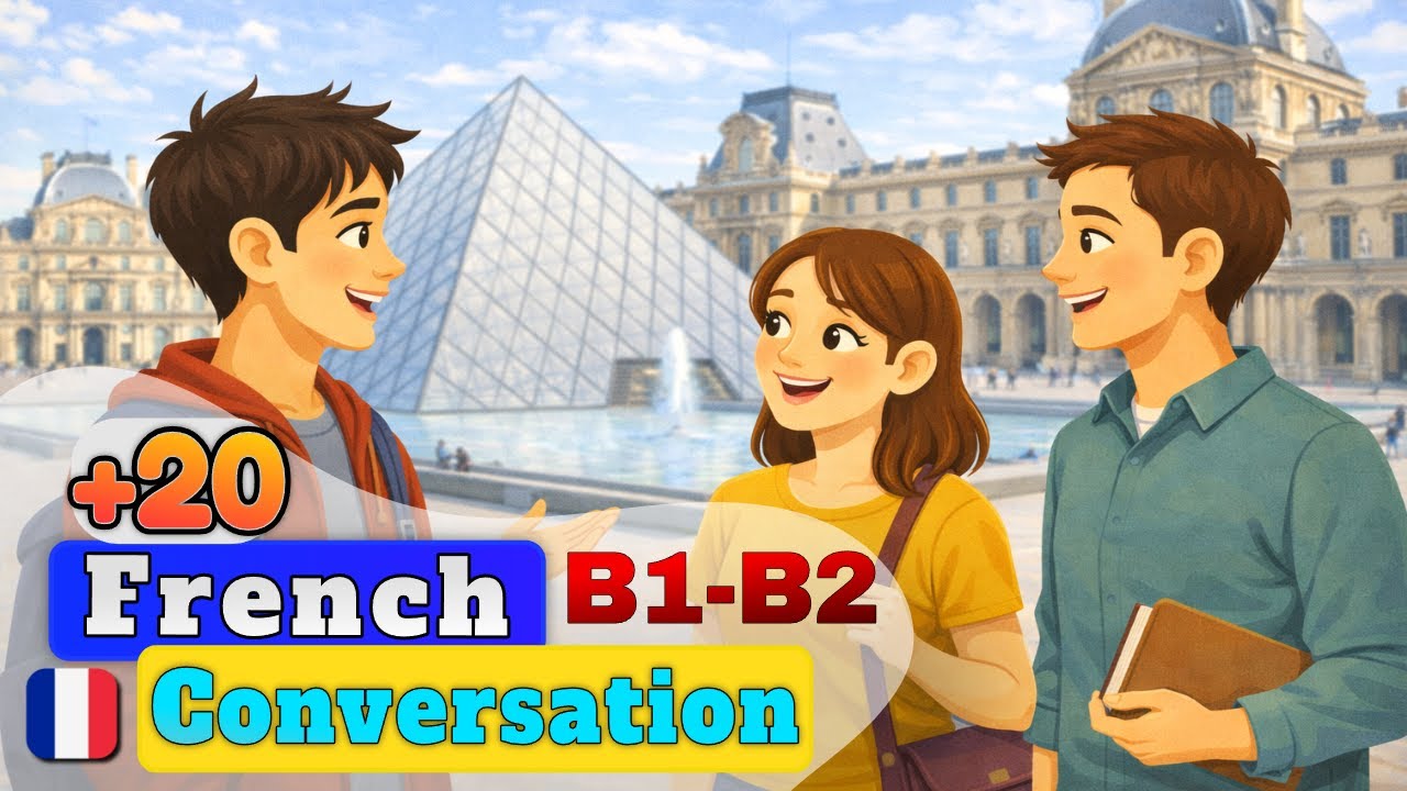 Dialogues en français B1 B2 – Conversations naturelles pour parler avec confiance
