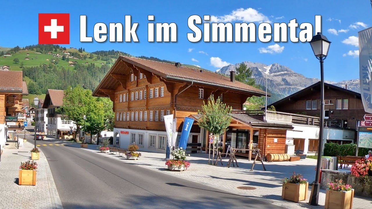 Lenk 🇨🇭 Switzerland • Magical Mountain Village • Gondola Ride to Betelberg • Vlog [4K]