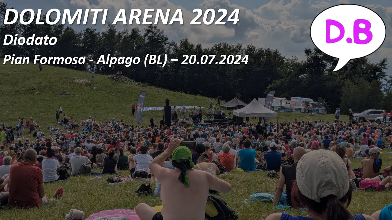 DOLOMITI ARENA 2024 - DIODATO a PIAN FORMOSA, ALPAGO (BL) 4K