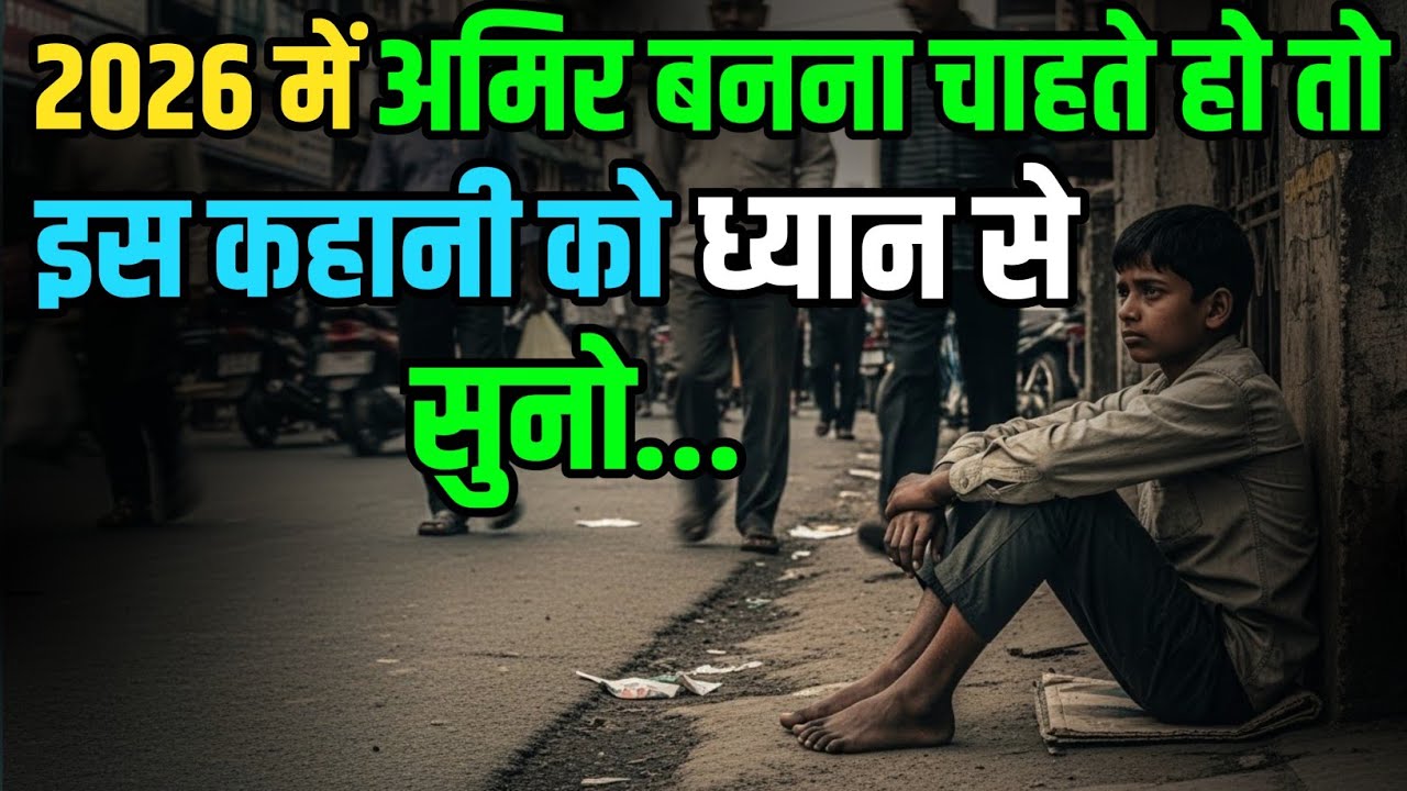 2026 में अमिर बनना चाहते हो तो इस कहानी को ध्यान से सुनो। If you want to become rich in 2026 