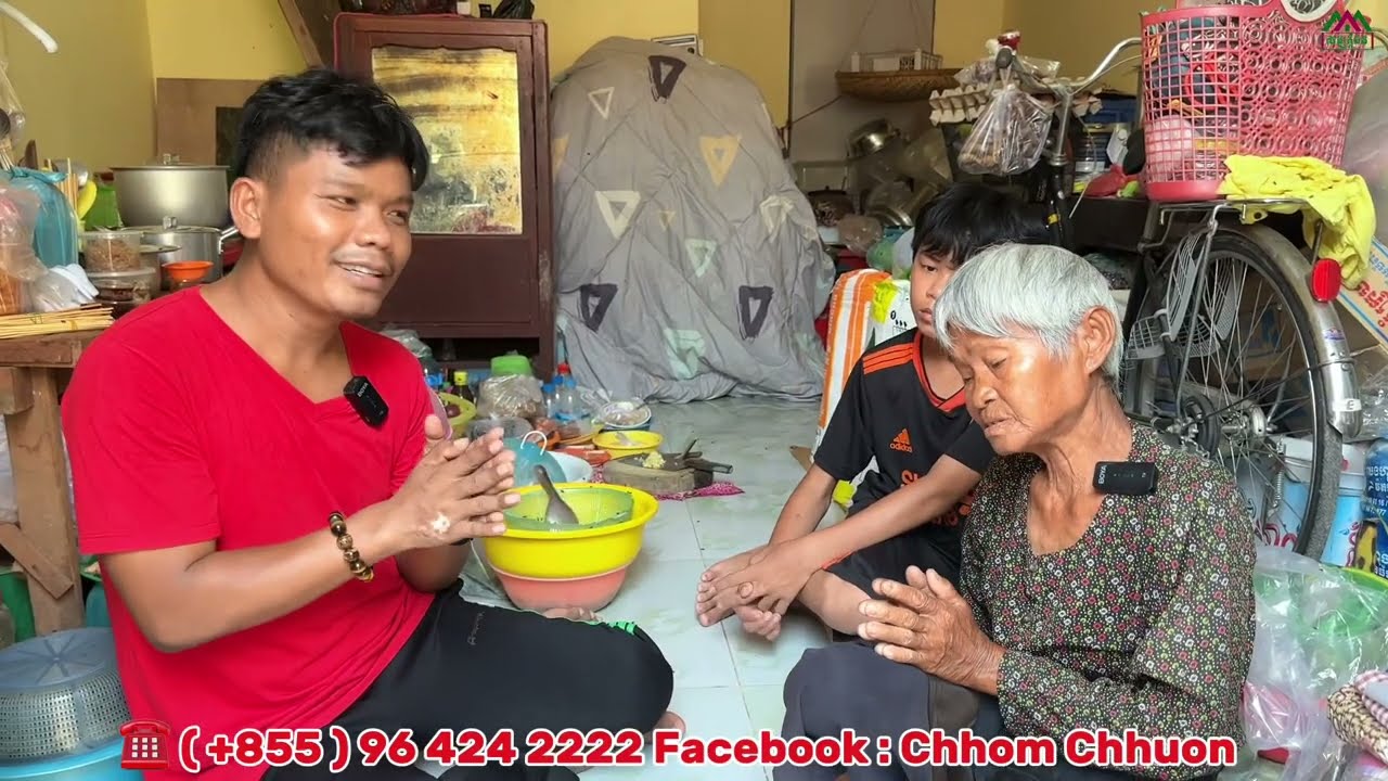 #1042 មករកលោកយាយ តាន់ សឿន លក់បន្លែតាមផ្សារ ដល់ផ្ទះជួល ឆ្ងុយខត្រីលោកយាយណាស់