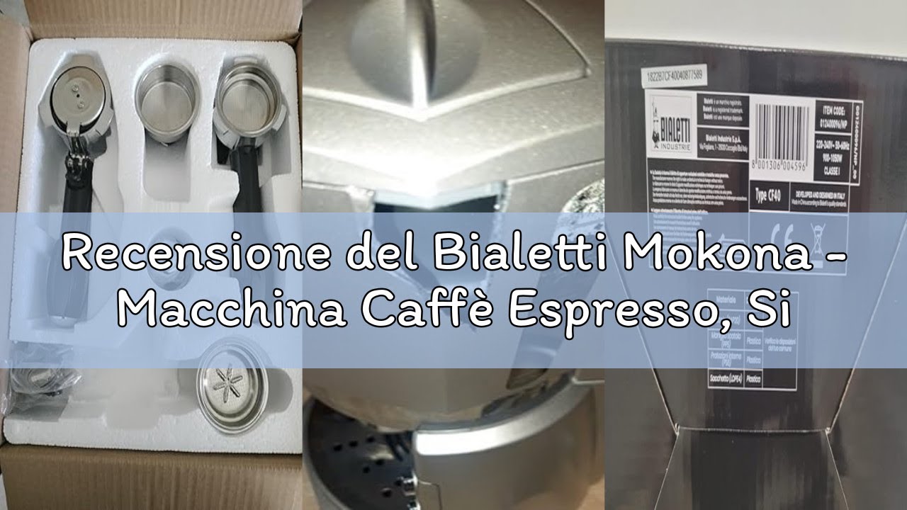 Recensione del Bialetti Mokona - Macchina Caffè Espresso, Sistema Aperto Per Macinato, Capsule E Cia