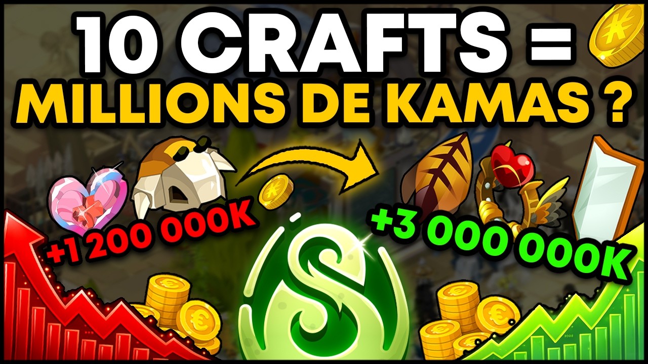 J'ai ANALYS&Eacute; 10 CRAFTS avec un OUTIL et le R&Eacute;SULTAT m'a SURPRIS sur DOFUS