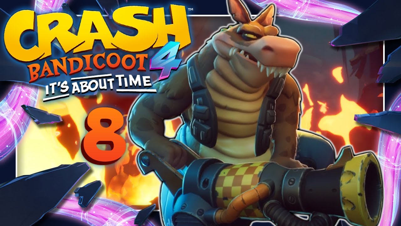 CRASH BANDICOOT 4: IT'S ABOUT TIME 📦 #8: Dingodiles brachialer Auftritt