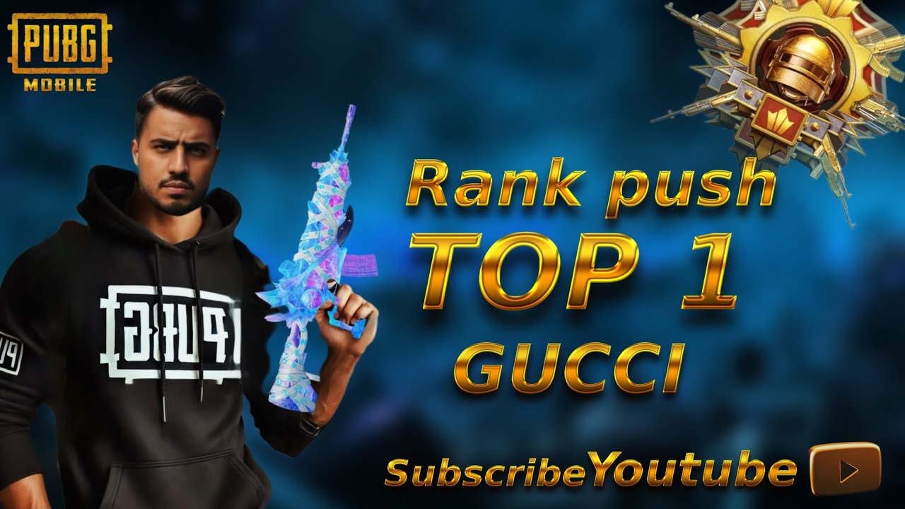 PUBG MOBILE / RANK PUSH TOP 1