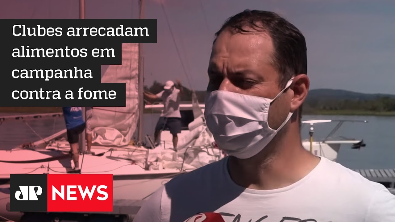 Velejadores organizam regata contra a fome em S&atilde;o Paulo - #JM