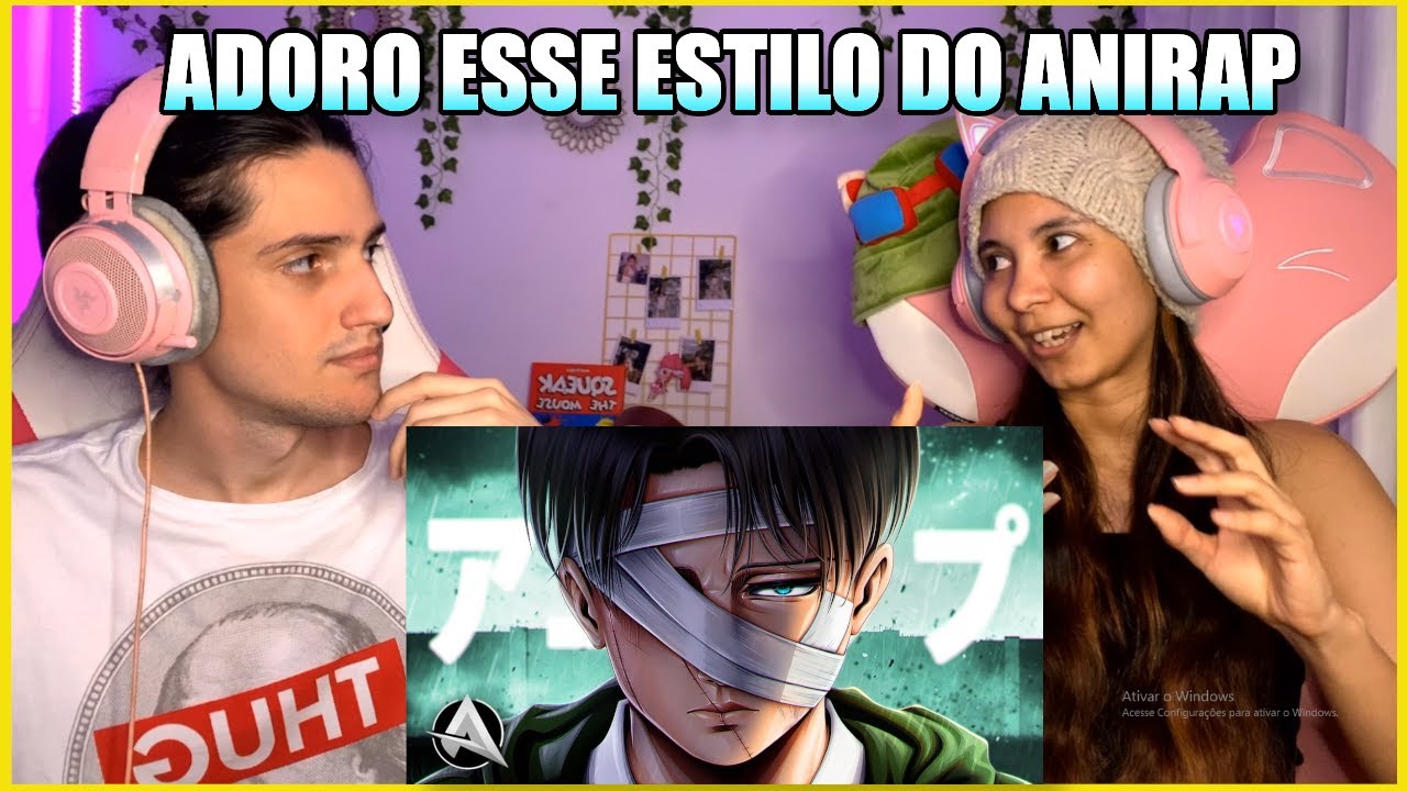 (TODO MUNDO MORREU MENOS ELE??) REAGINDO A ♪ Levi Ackerman | Minha Última Missão | AniRap (Prod. WB)