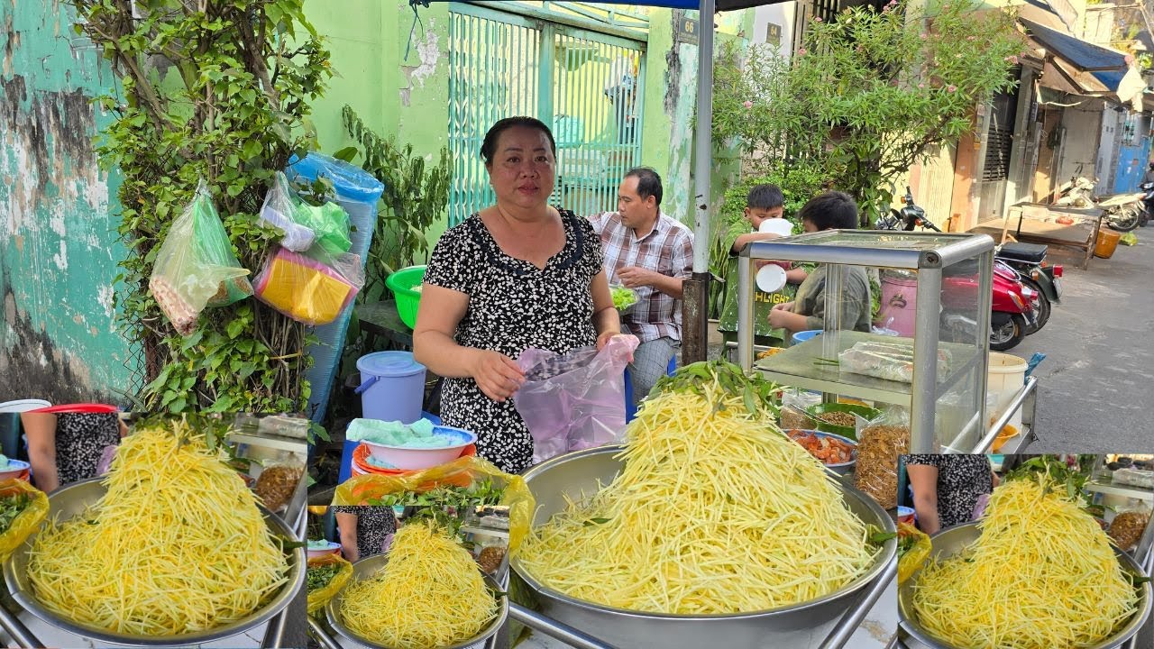 Bà trùm Lệ Chép Sài Gòn tăng ca bún mắm nêm, gỏi đu đù không ngờ hốt bạc thắng đậm