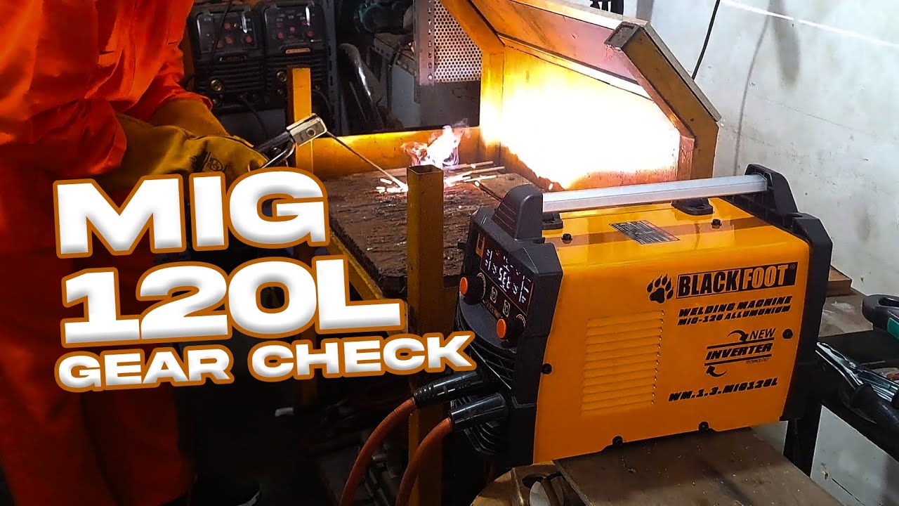 Welding Machine MIG 120L &ndash; Mesin Las MIG Ringkas untuk Fabrikasi & Bengkel