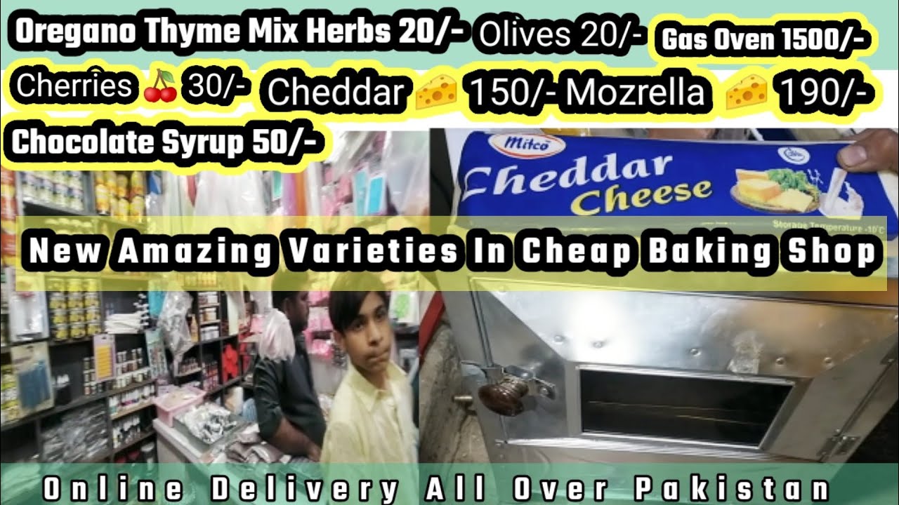 Itni CHOTI si shop py sab kuch hai | SUBHAN baking shop Hussainabad Karachi