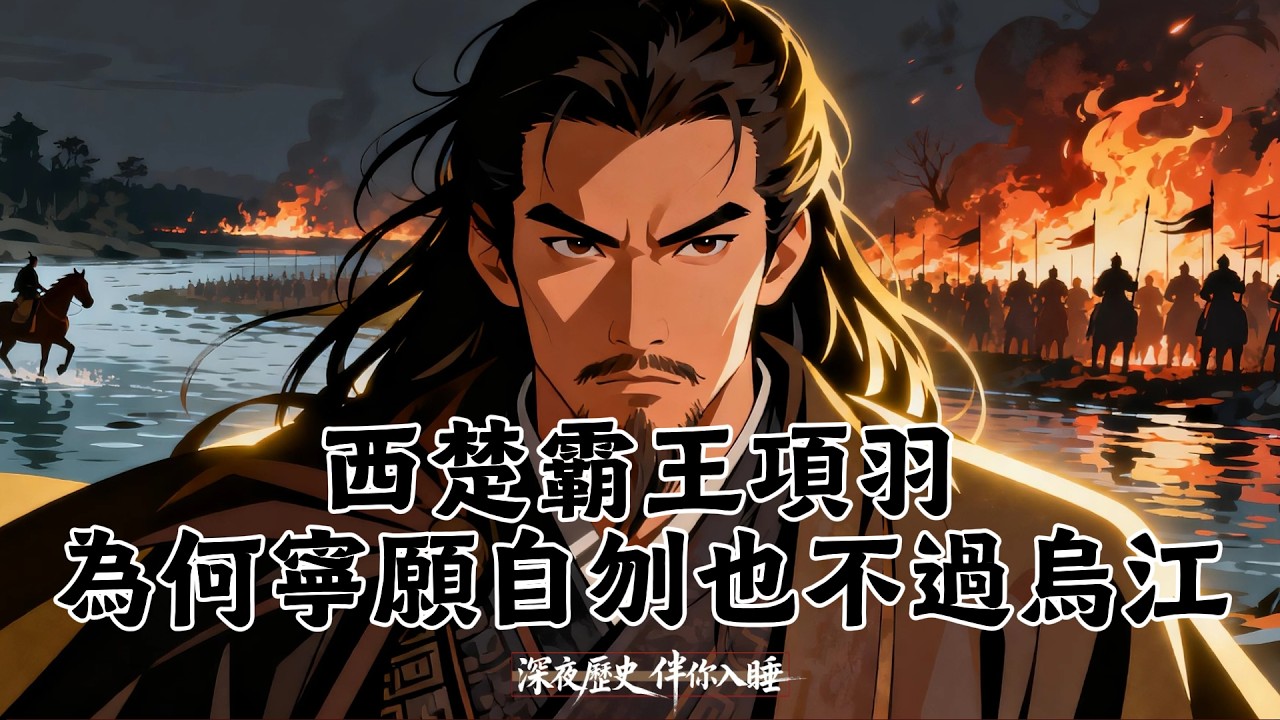 悲劇英雄的最後選擇：西楚霸王項羽為何不過烏江？#歷史 #焦慮 #失眠 #安眠 #歷史冷知識 #history #項羽