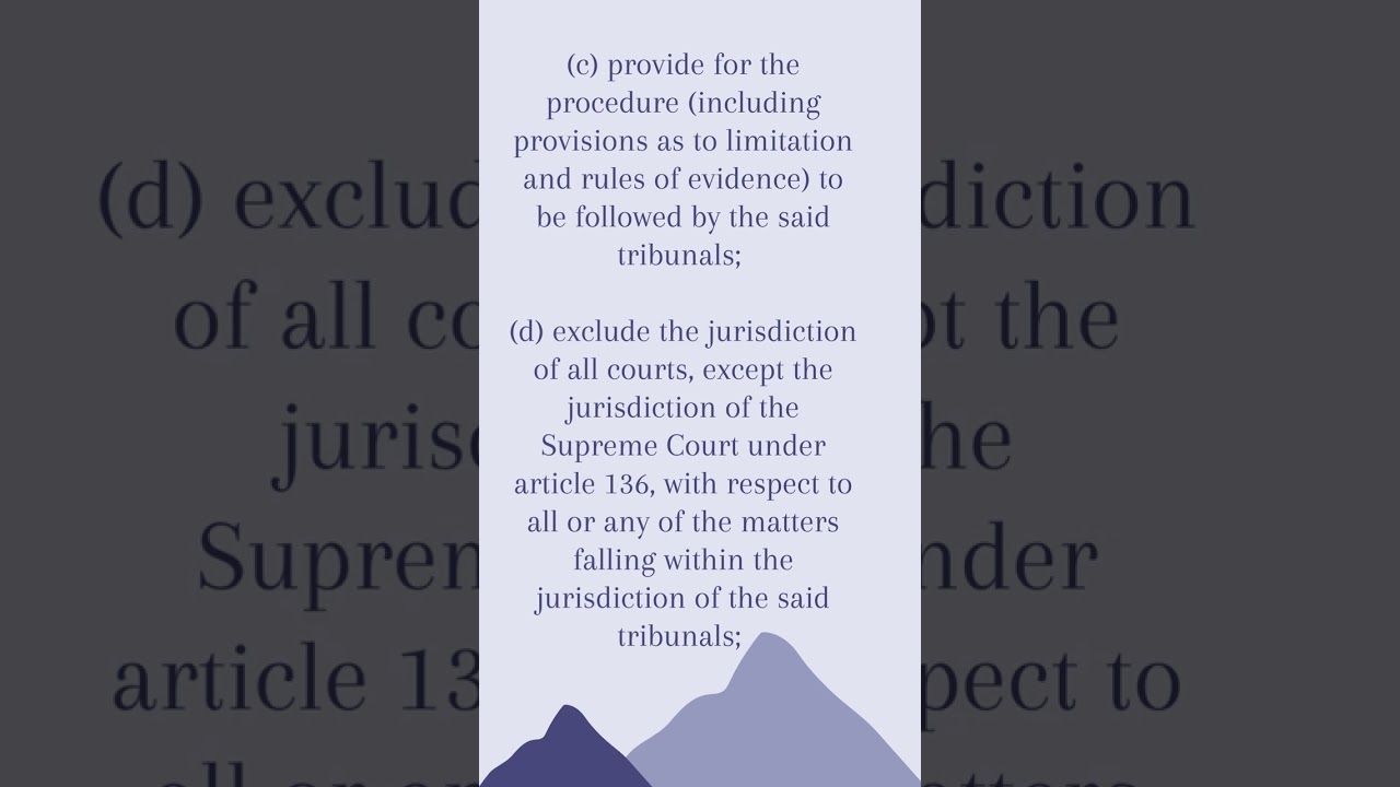 Article 323B   Indian Constitution #indianconstitution #upsc