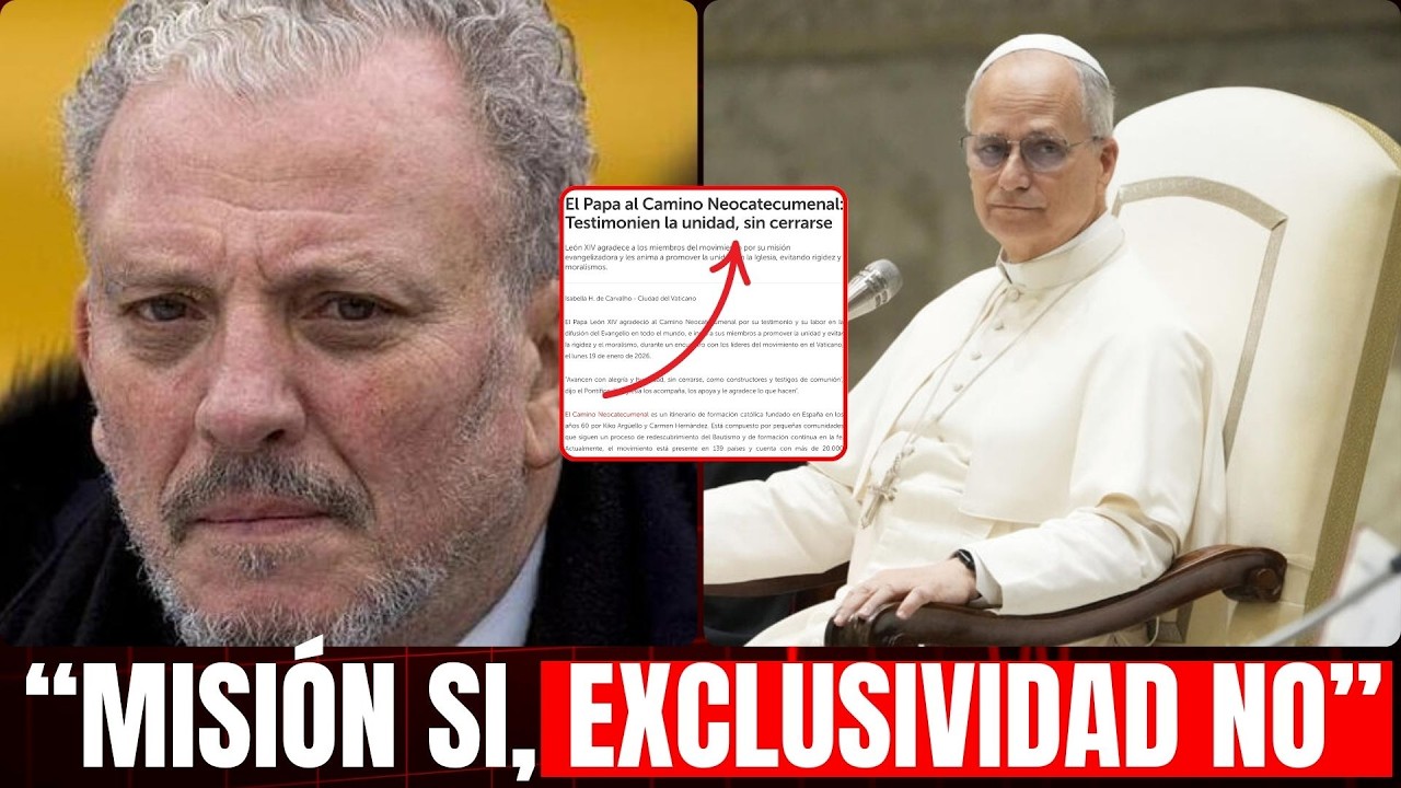 🥲 CATECÚMENO REACCIONA A LAS PALABRAS DEL PAPA LEÓN