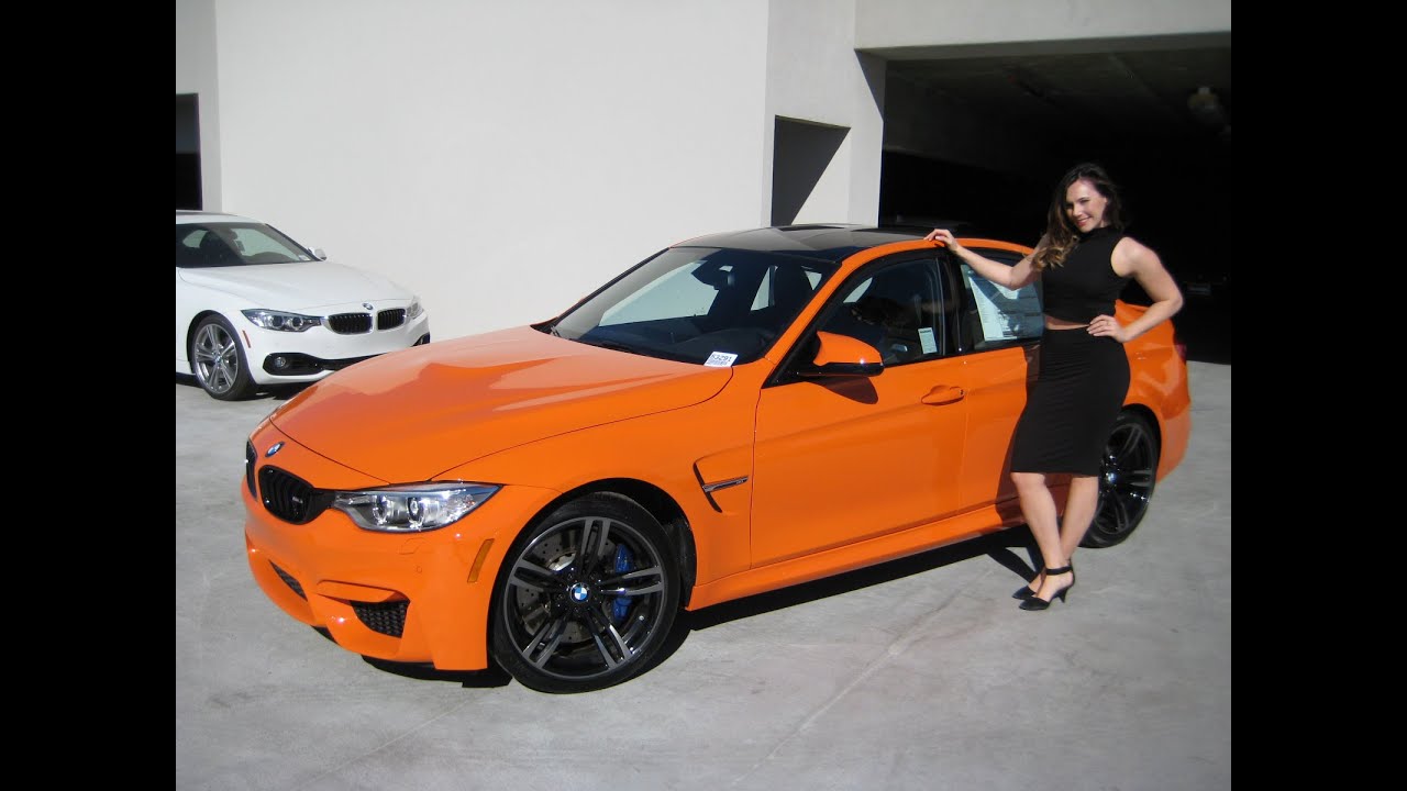 New BMW M3 Fire Orange / 19