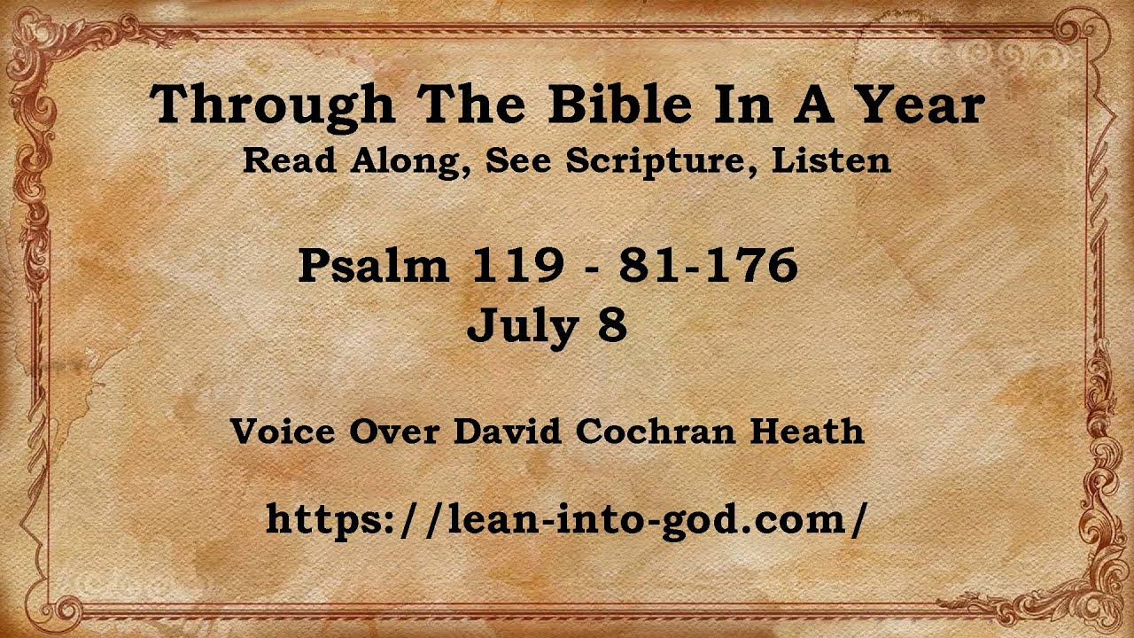 Psalm 119:81-176