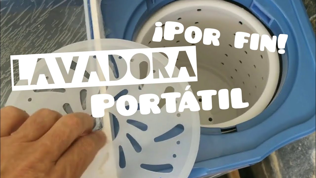 Lavadora portátil, Tec Take (unboxing y prueba)