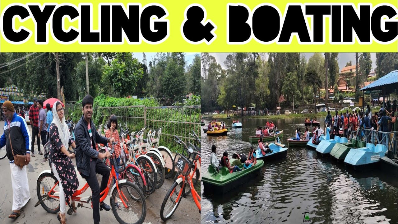 Kodaikanal Cycle Ride/Cycling around the Lake Kodaikanal/Kodaikanal CycleRide Vlog/Lake View/Boating