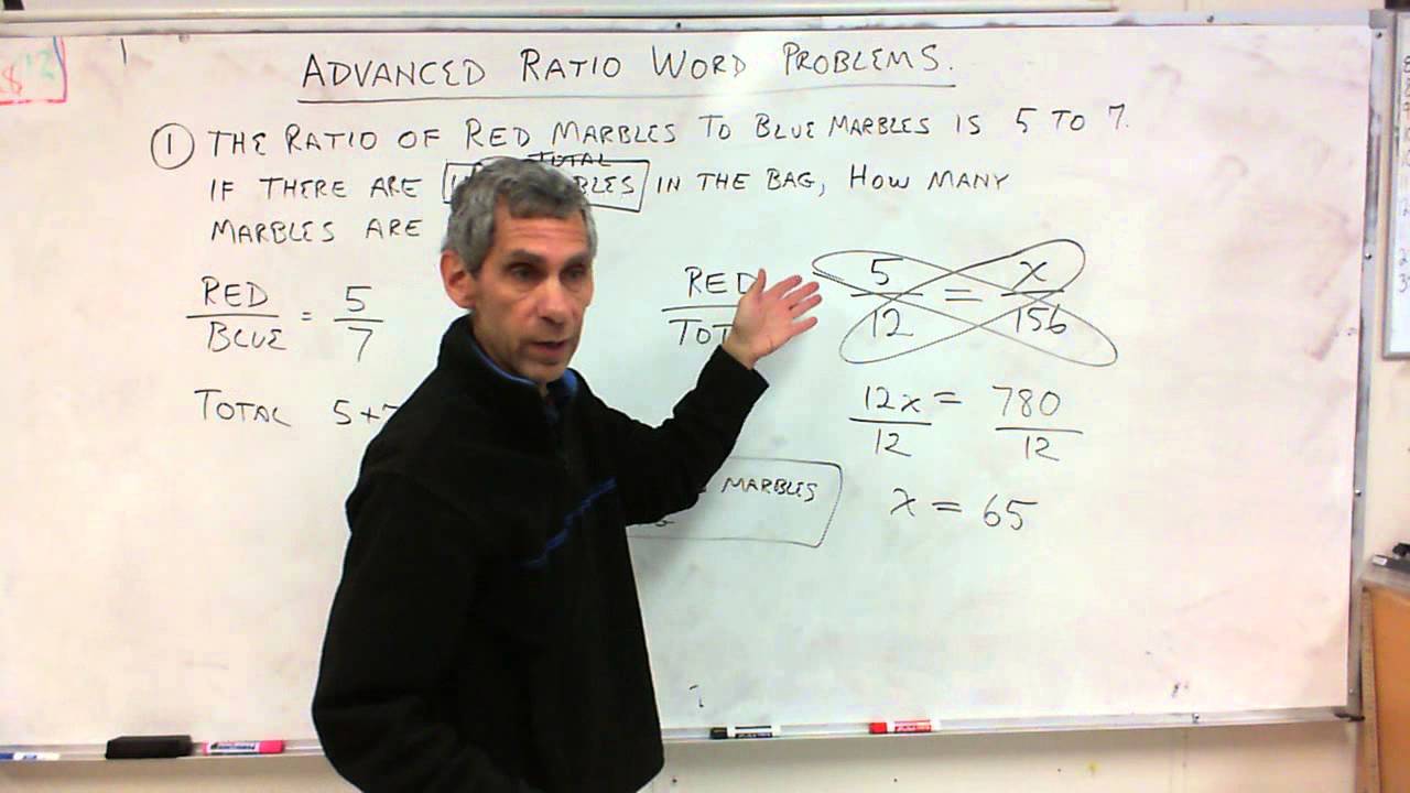 7th Grade - Advanced Ratio Word Problems 11/28/12