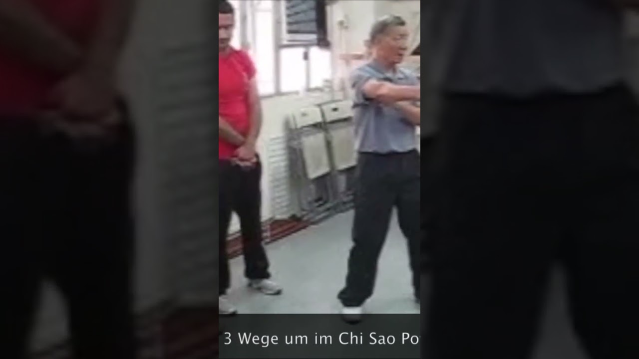 Ip Ching using power when Chi Sao #martialarts #wingchun