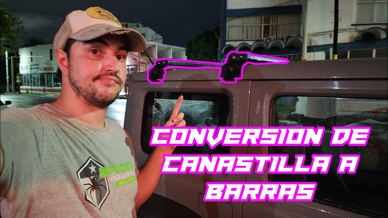 Cap 5.- Convertimos mi canastilla Epic en barras de techo.