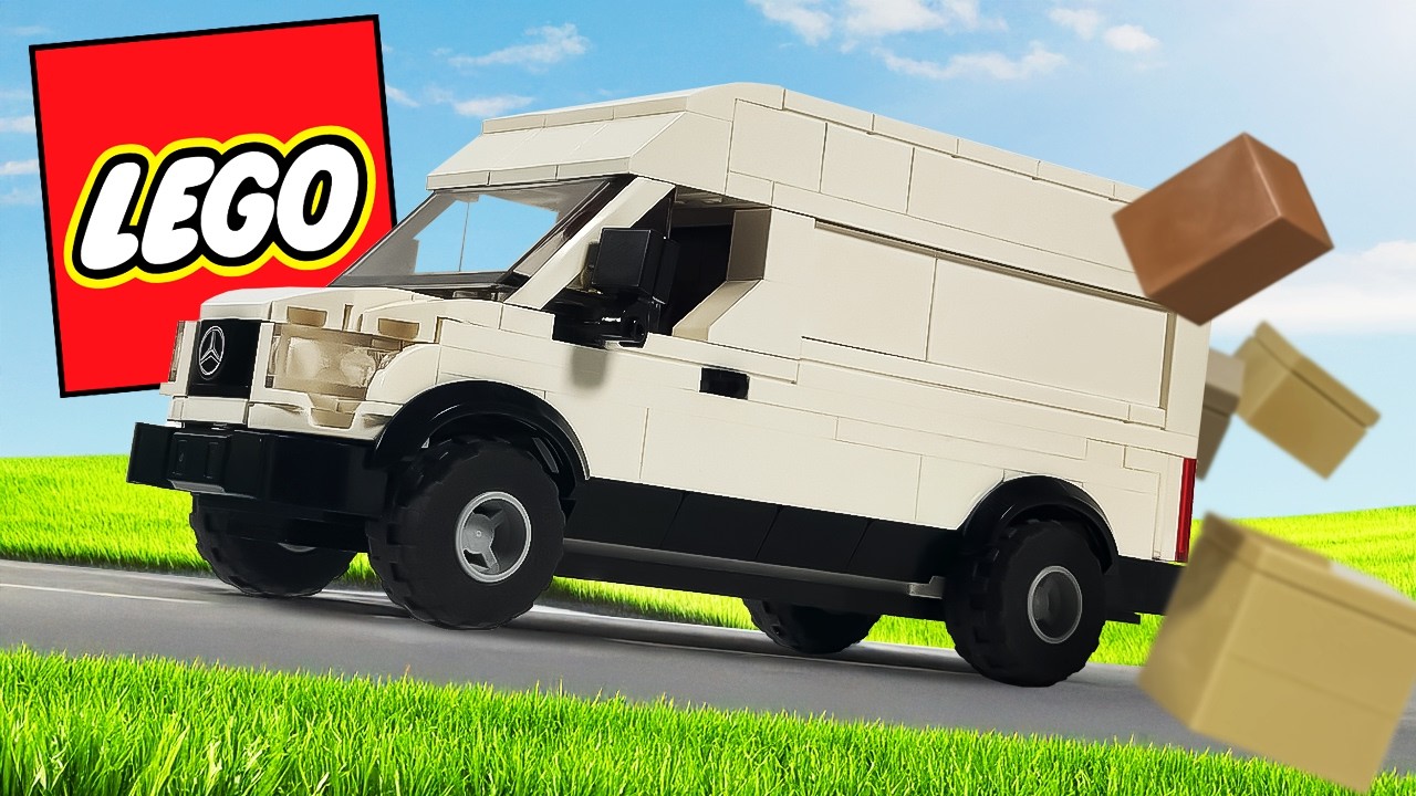 Конструктор LEGO Delivery Van MOC — быстрый, веселый и функциональный!