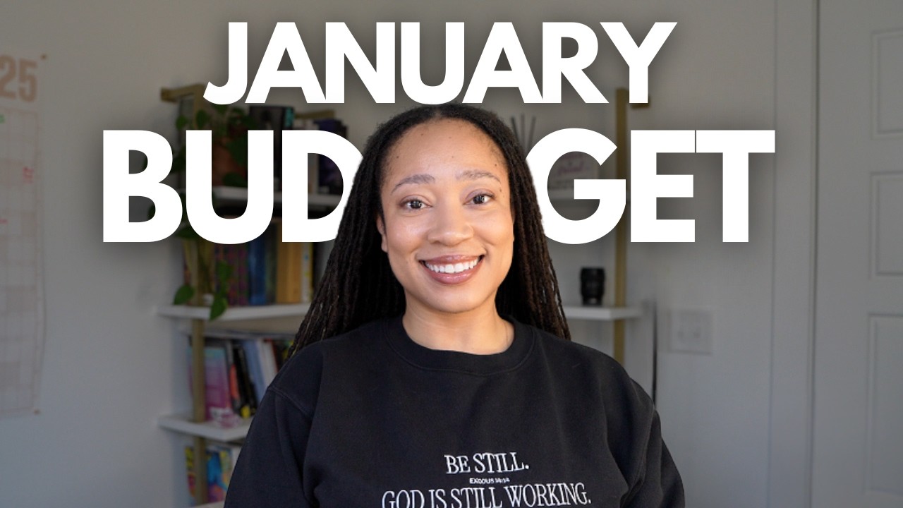 Going Over My Budget for January - How I Budget Money with YouTube & Freelance Income