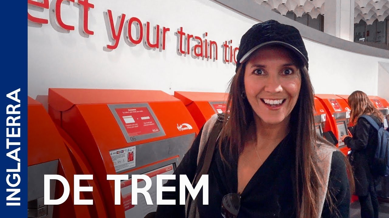 Viagem de TREM NA INGLATERRA por R$20,00! Londres-Birmingham