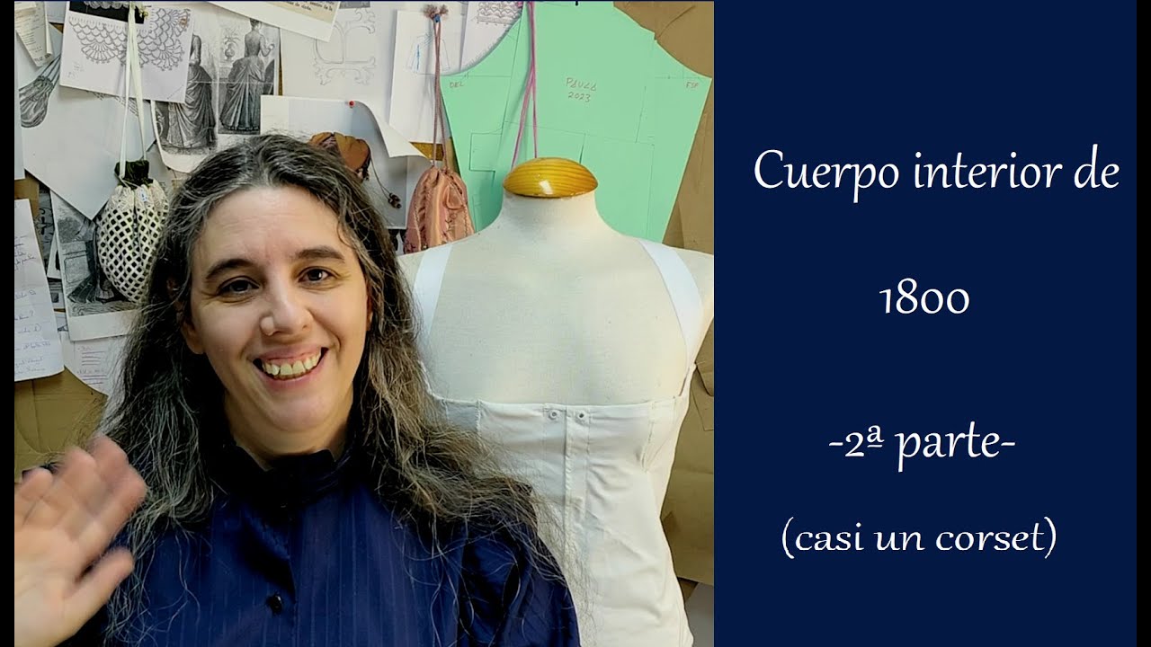 Cuerpo interior de 1800 -2ª parte- (casi un corset)