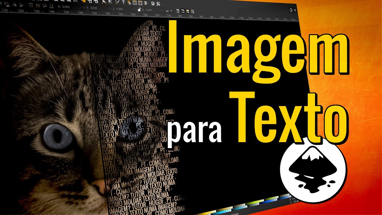 Enquadrar texto numa forma (caminho), com o Inkscape