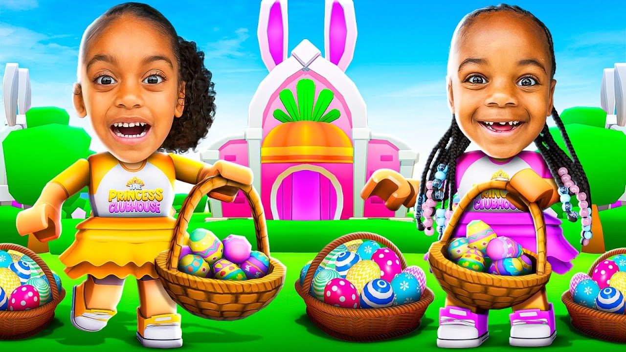 EPIC EGG HUNT CHALLENGE IN ROBLOX | The Princess Clubhouse