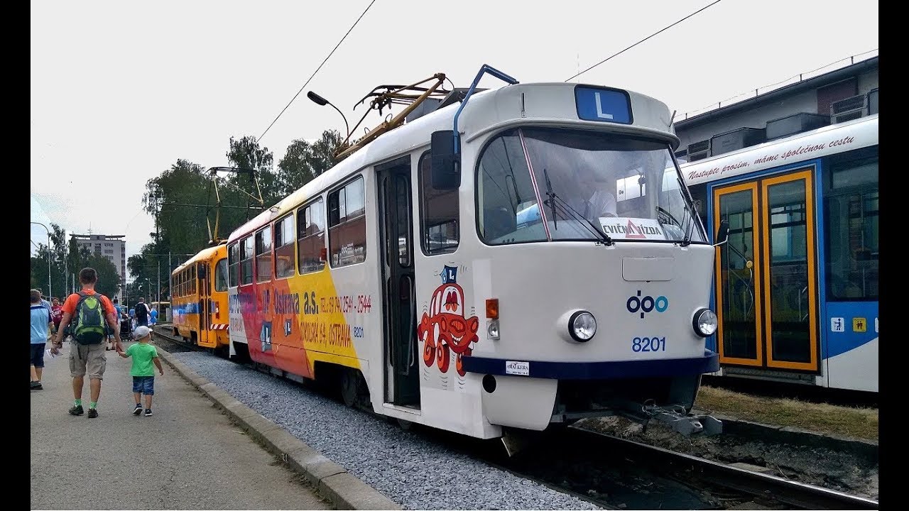 DPO | Tramvaj Tatra T3 8201 | Autoškola DP Ostrava