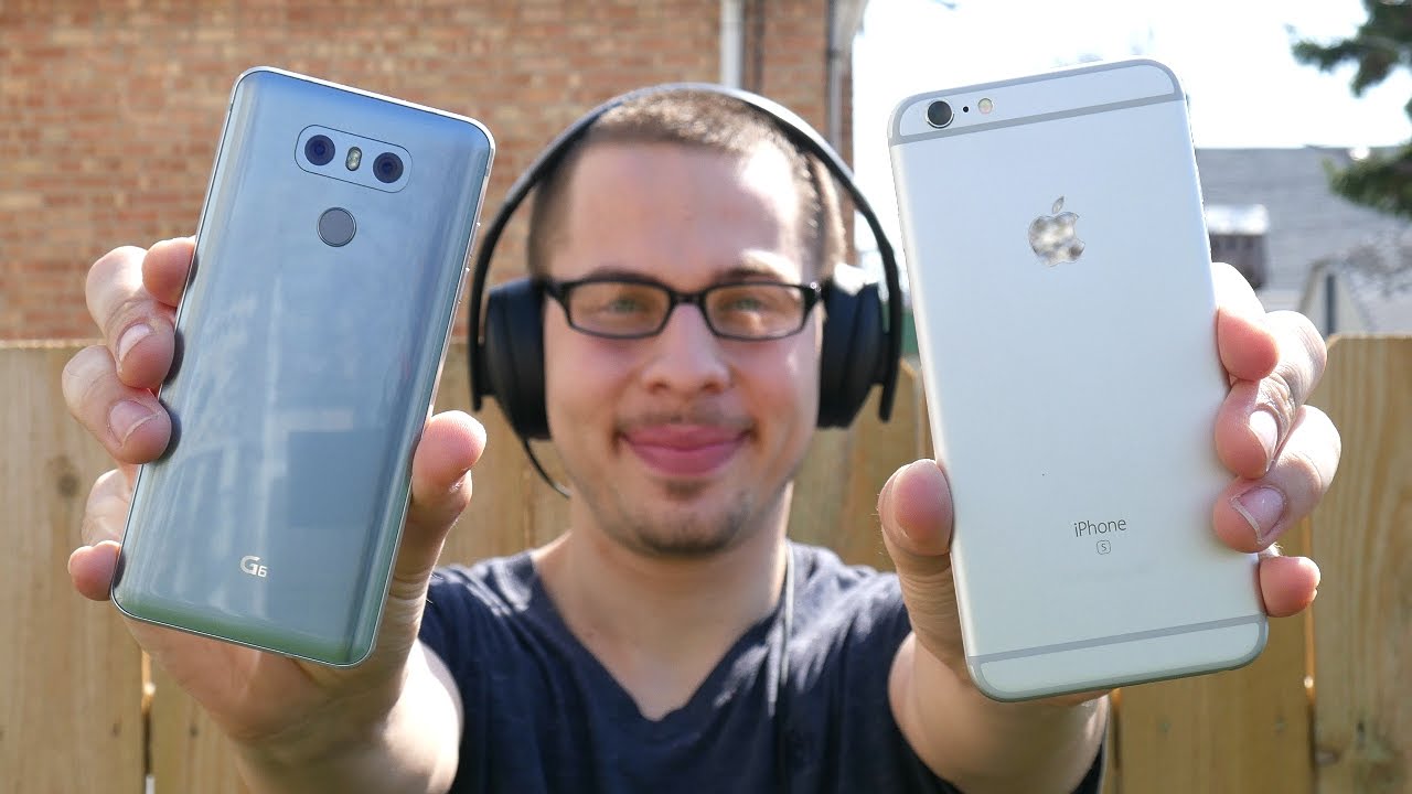 iPhone 6S Plus vs LG G6 Speed Test!