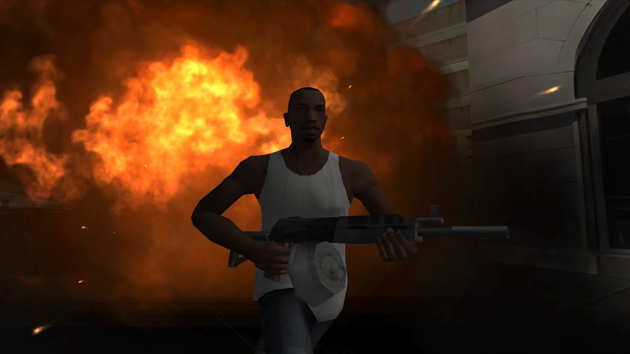 GTA San Andreas - All the Weapons I've added. V3 Finale SA Style