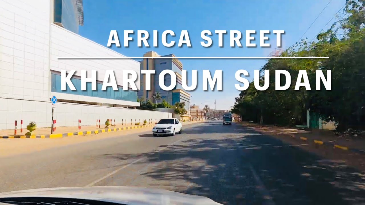 قم بالقيادة في شارع إفريقيا إلى عفرة مول  Drive Through on Africa Street to Afra Shopping Mall