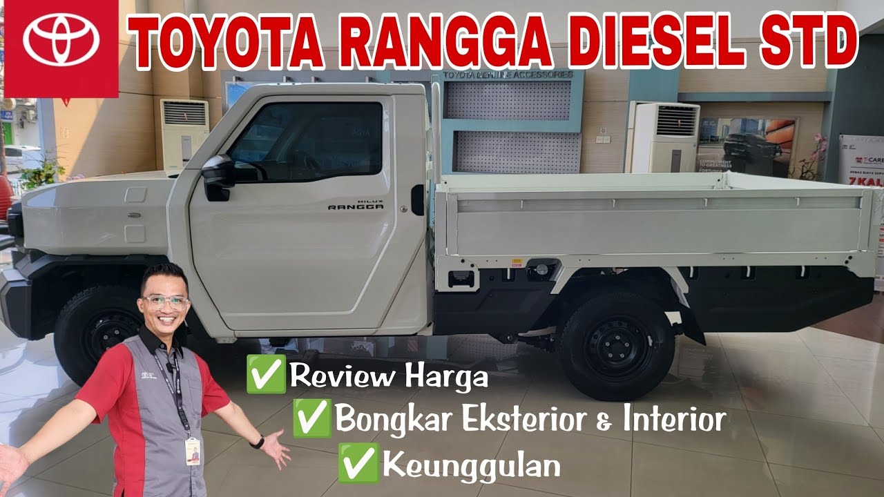 BONGKAR TOYOTA HILUX RANGGA DIESEL STD MANUAL || REVIEW HARGA 2024 2025
