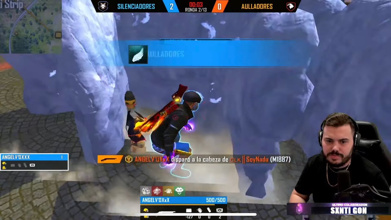 ÁNGEL V’O vs UNO DE LOS MEJORES GALLITOS DE ZELIKA EN MÓVIL - FREE FIRE 🔥