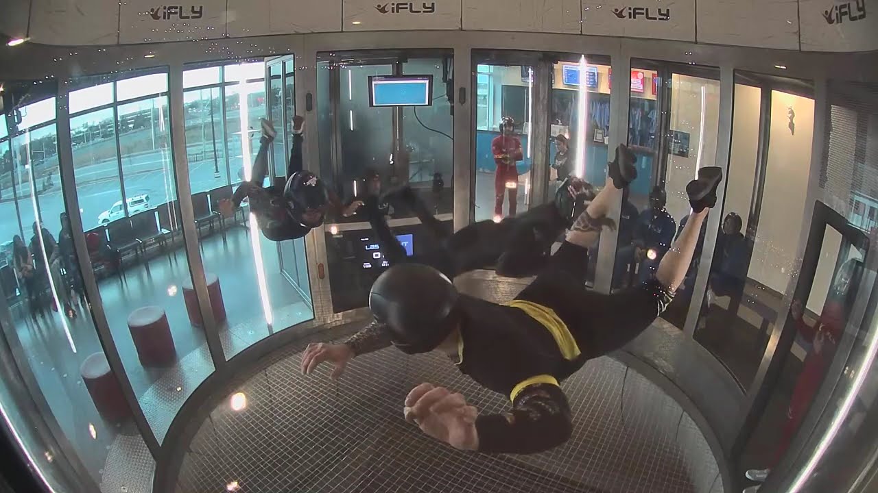 3 Way flying in the wind tunnel