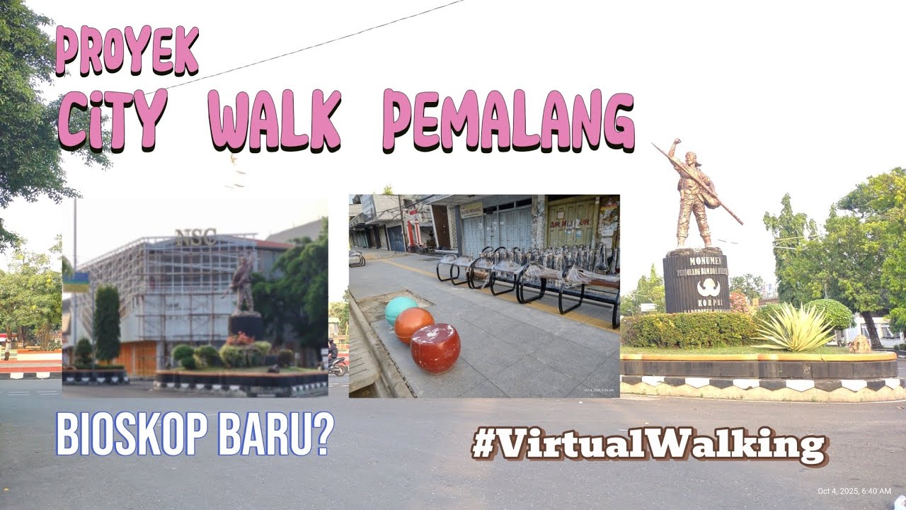 Lihat Proyek City Walk Pemalang | Virtual Walking