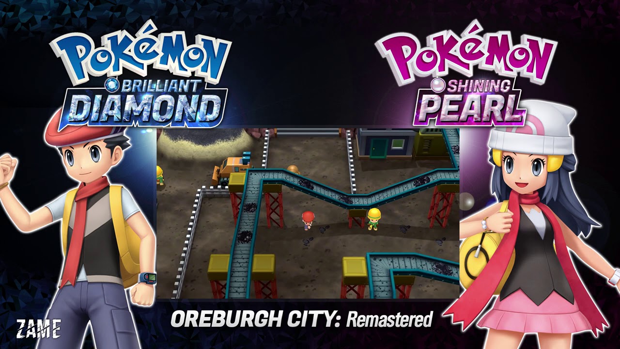 OREBURGH CITY (Day): Remaster ► Pok&eacute;mon Brilliant Diamond & Shining Pearl