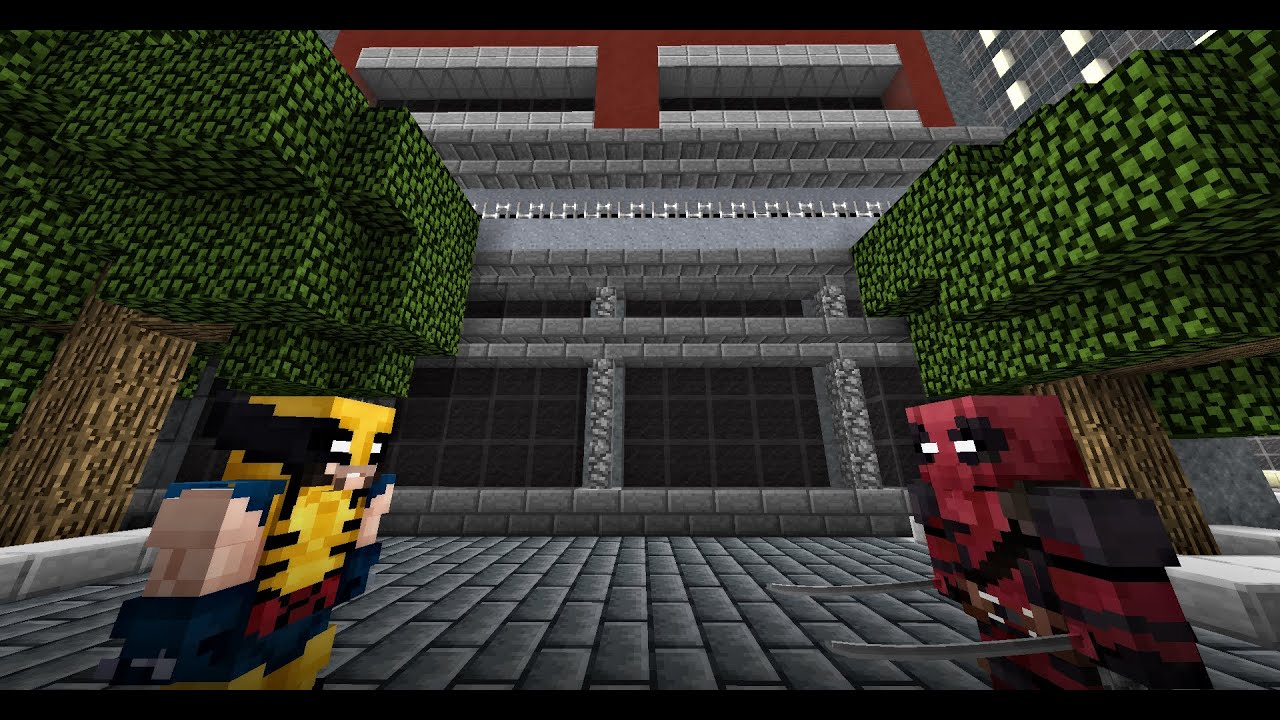 Wolverine VS Deadpool | Superhero Battle | Fisk's Superhero Mod